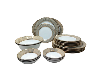 DANKOTUWA JEWEL CREAM 21PC DINNERSET