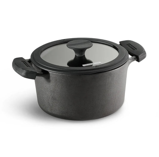 TRAMONTINA   98052012 PRE SEASON CAST IRON CASSEROLE 24CM