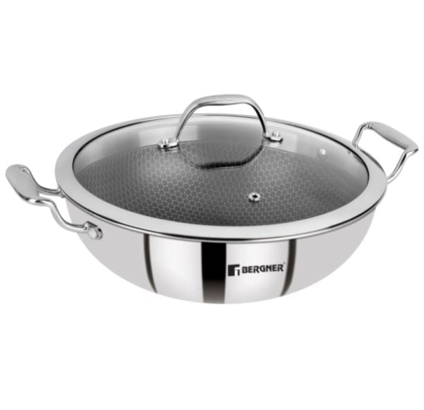 BERGNER 31165 TRIPLY HITECH WOK 26*9CM