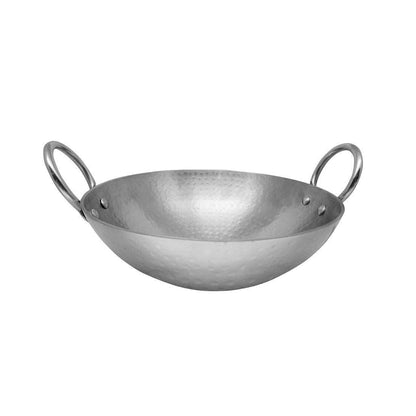 SHRI & SAM JHC-1216 430 HAMMERED KADHAI28CM