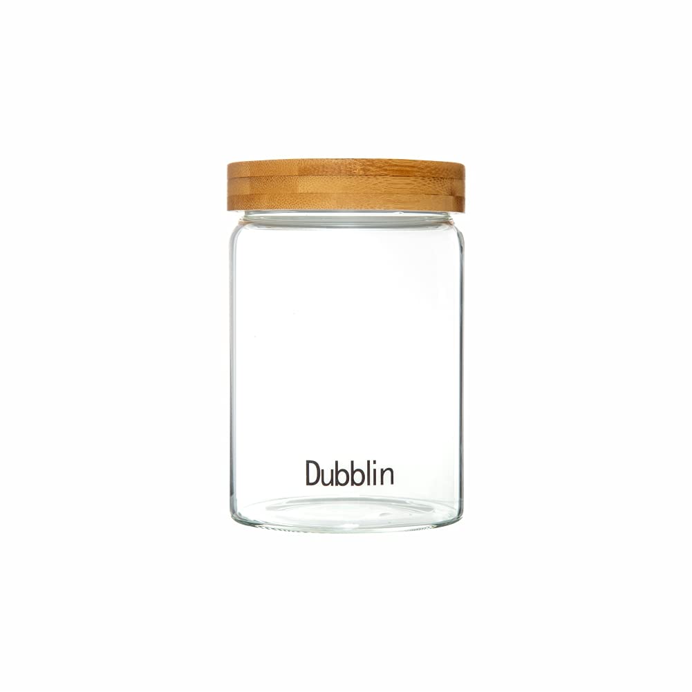 DUBBLIN WOODS GLASS JAR 900ML