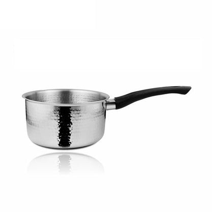 SHRI & SAM JHC-1216 430 HAMMERED SAUCE PAN 14CM